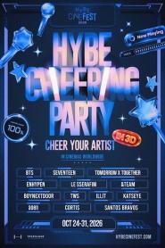 Film poster van HYBE CHEERING PARTY